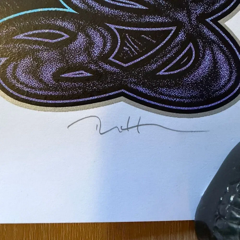 The Black Keys Baltimore Arena 2014 Concert Poster Signed By Dave Hunter 269/275